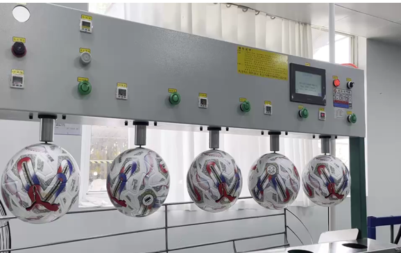 Football testing machines